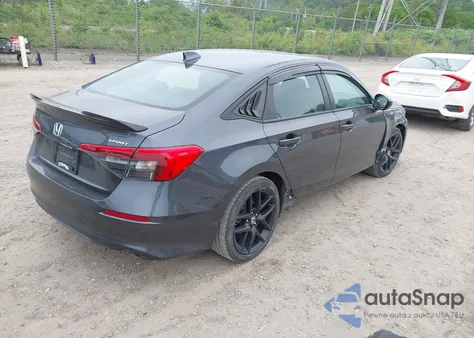 2022 Honda Civic Sport from USA, damaged, VIN 2HGFE2F53NH562263